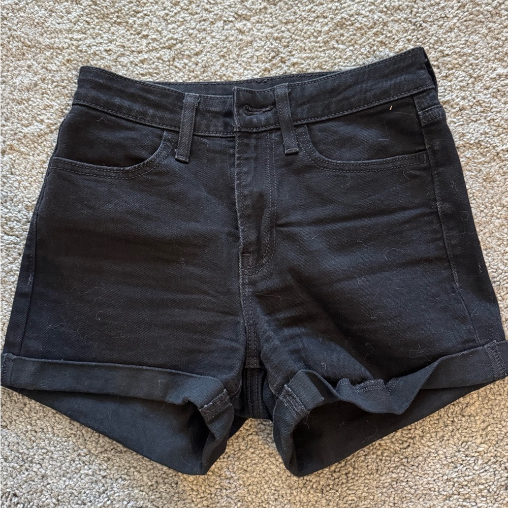 Old Navy Women's Black Jean Shorts